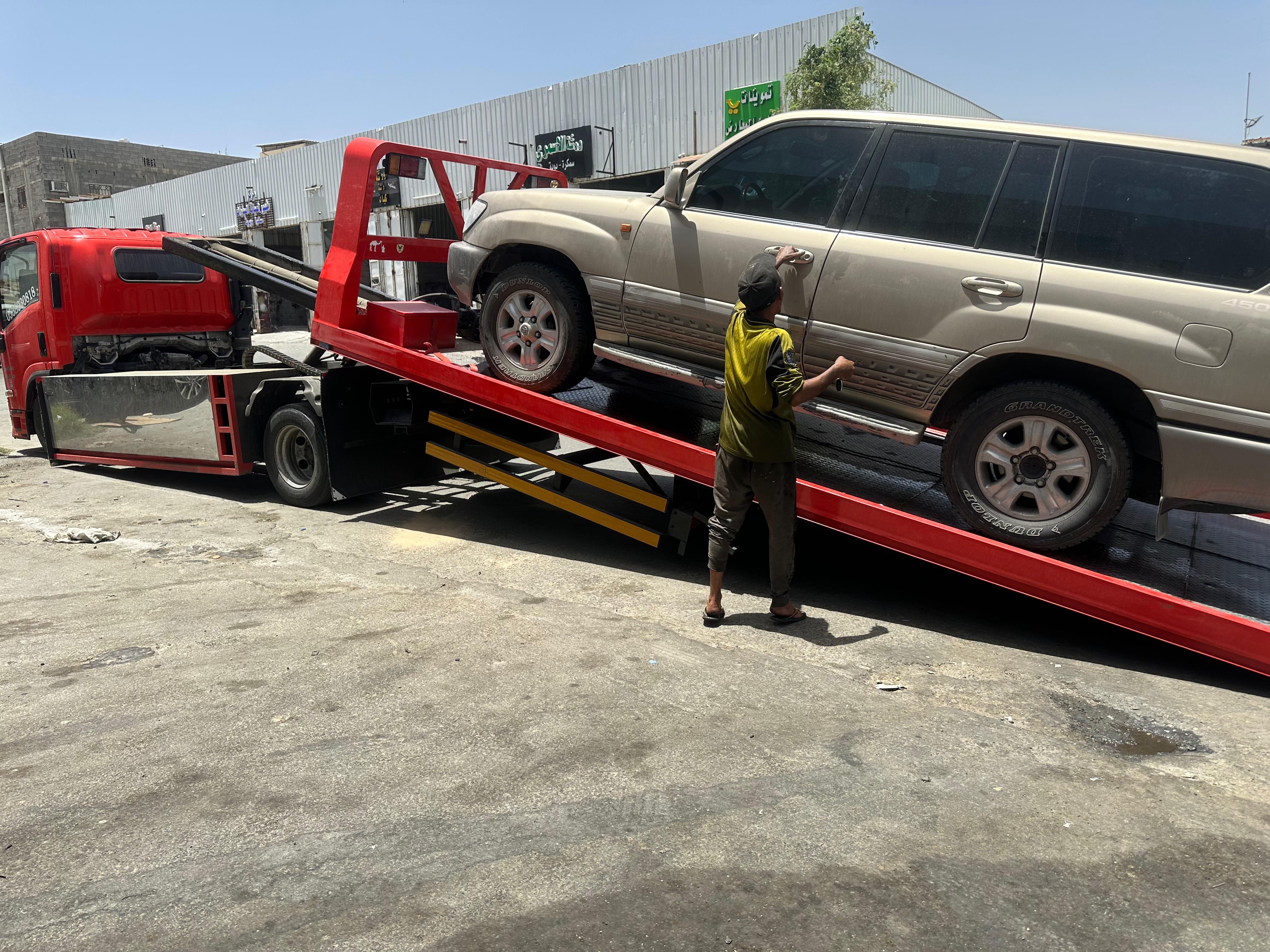 نقل وشحن السيارات رقم سطحة